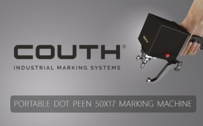 COUTH PRÉSENTE LA RÉVOLUTION DES MACHINES DE MARQUAGE INDUSTRIELLES, LE NOUVEAU MARQUEUR PORTABLE LE PLUS RAPIDE ET LE PLUS PETIT SUR LE MARCHÉ.