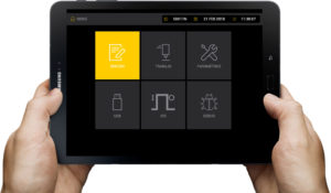 COUTH startet Couth Remote HMI, die neue ANDROID APP zum Steuern industrieller Markiergeräte von COUTH.
