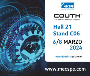 COUTH parteciperà a MECSPE 2024