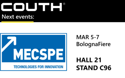 COUTH sarà presente alla 23ª edizione di MECSPE