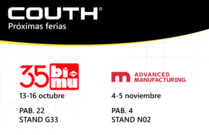 COUTH en BI-MU y MetalMadrid- Advanced Manufacturing 2026: dos citas para hablar de marcado y trazabilidad industrial