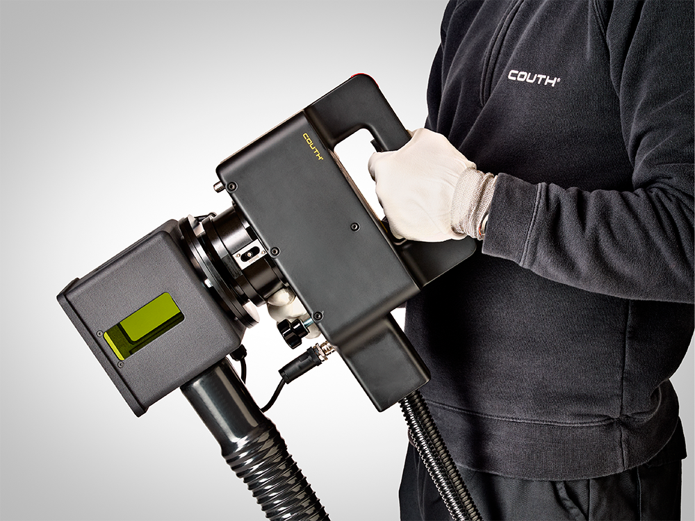 Marcatura laser portatile in loco come evitare di spostare i pezzi in officina