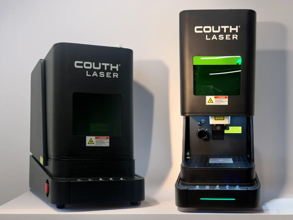 COUTH LASER PRISMA en rack et en station de marquage COUTH LASER PRISMA en rack et en station de marquage
